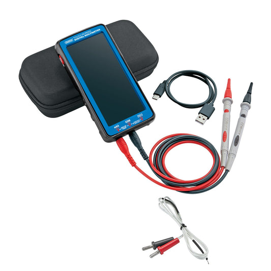 Draper LCD Touch Screen Digital Multimeter AC/DC Voltage & Resistance 16232