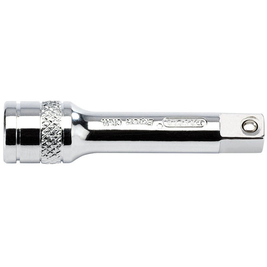 Draper 1/4"D 50mm Extension Bar Polished Spring Loaded Knurled Ring 16711