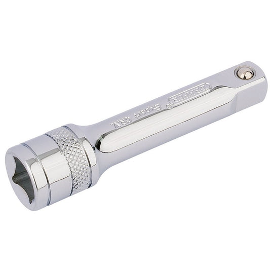 Draper 3/8"D 75mm Extension Bar knurled Ring Spring Loaded Polished 16725