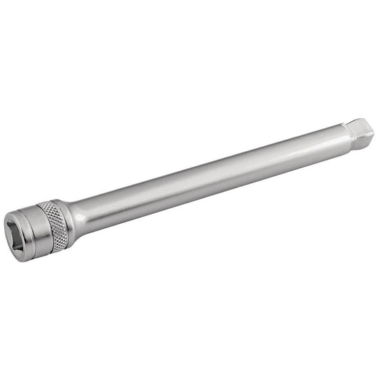 Draper 3/8"D 150mm Wobble Extension Bar Satin Chrome Knurled Ring 16744