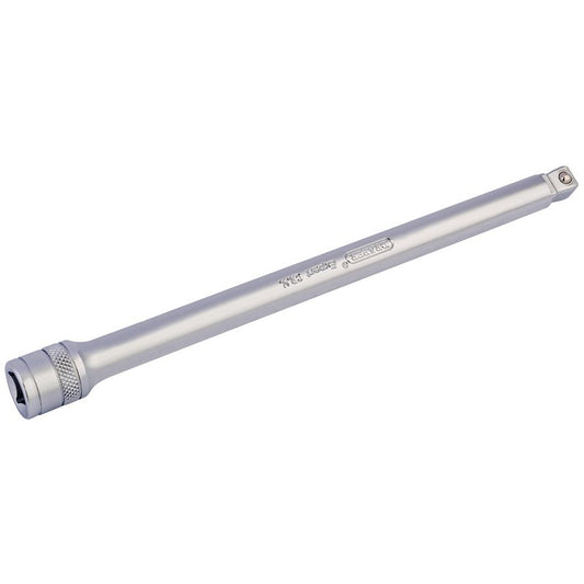 Draper 3/8"D Wobble Extension Bar 200mm Satin Chrome knurled Ring 16745