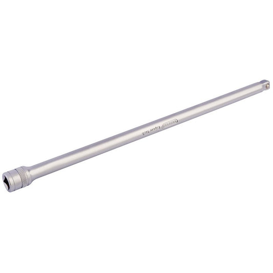Draper 3/8"D 300mm Wobble Extension Bar Satin Chrome knurled Ring 16747