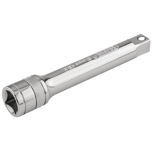 Draper Extension Bar 1/2"D 125mm Polished Finish Knurled Ring 16751