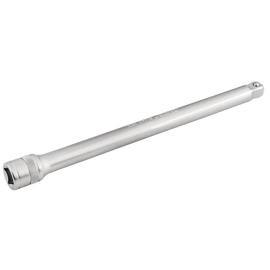 Draper 1/2"D 250mm Wobble Extension Bar Satin Chrome knurled Ring 16763