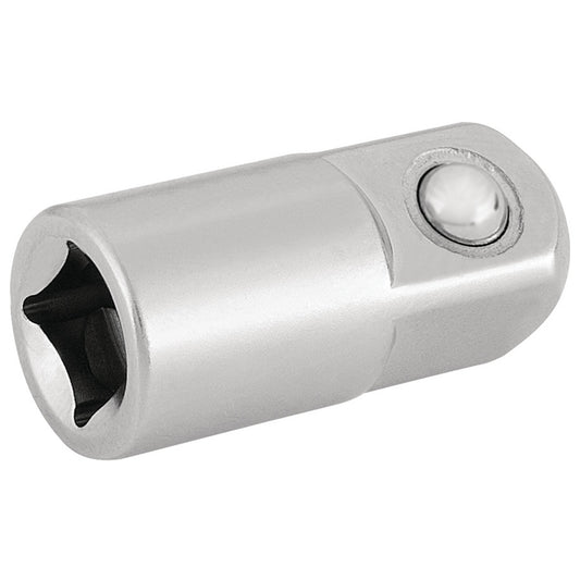 Draper Socket Converter 1/4"Female up to 3/8"Male Spring Loaded Ball 16802
