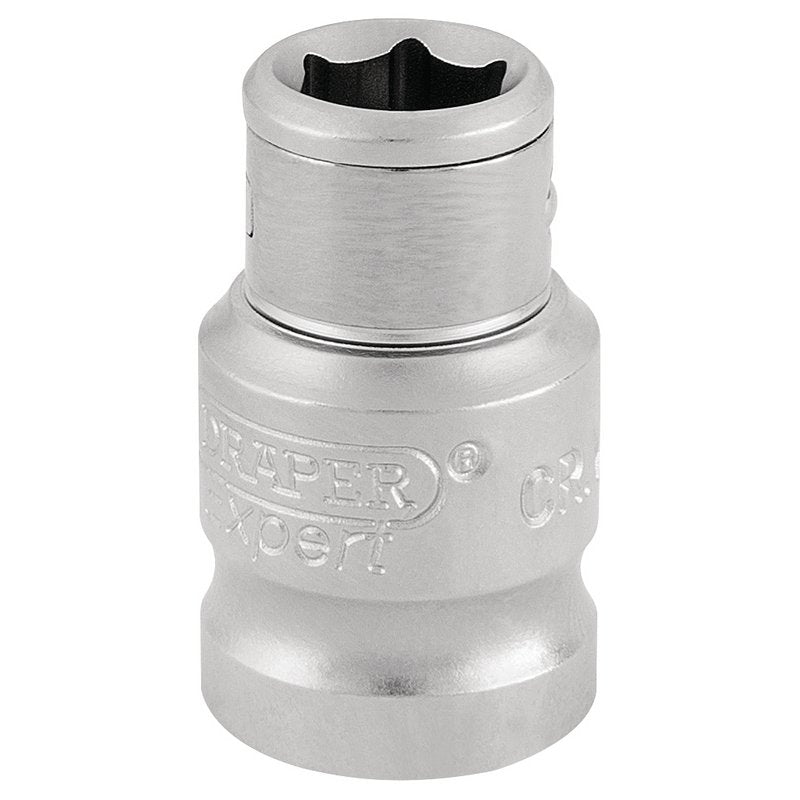 Draper Screwdriver Bit Holding Socket 3/8"D x 1/4" Hexagon spring clip 16809