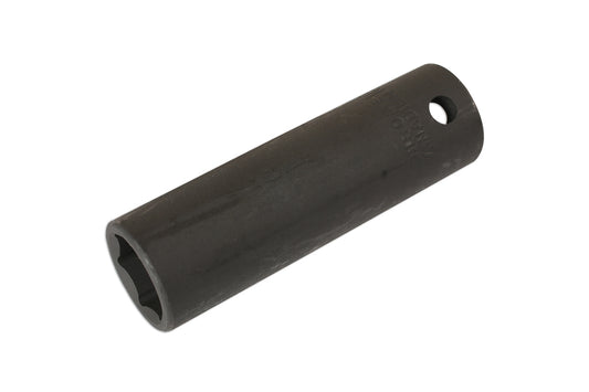 Laser Tools 16mm Deep Impact Socket 1/2"D Black Phosphate Finish 1712
