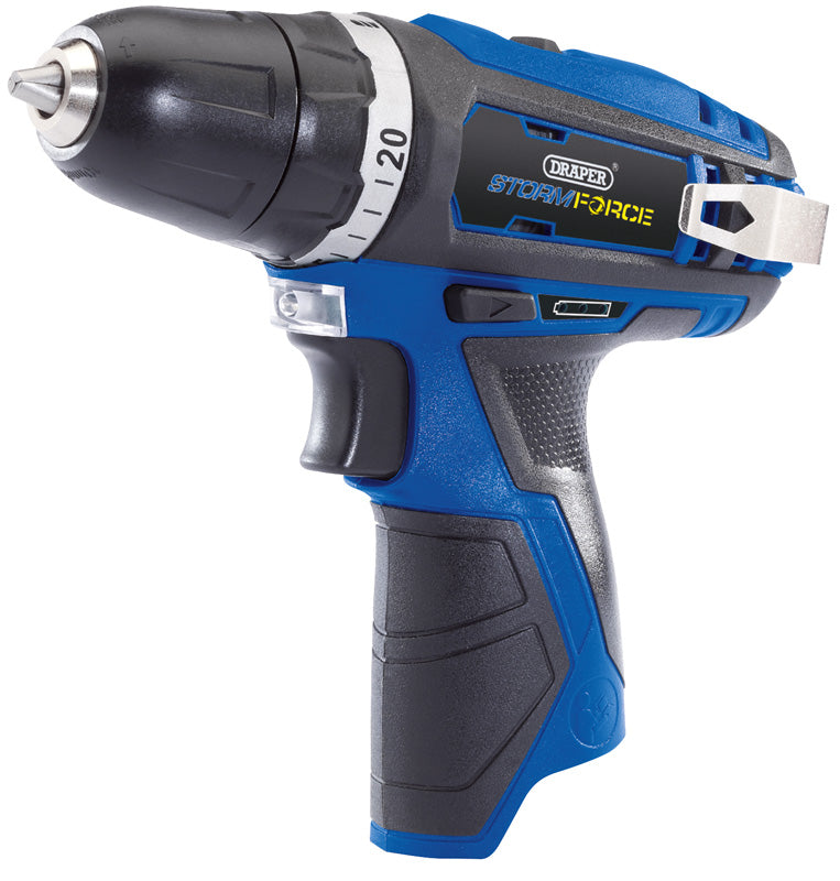Draper Storm Force® 10.8V Power Interchange Rotary Drill (Sold Bare) - Discontinued