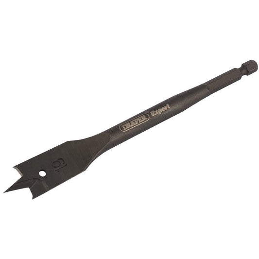 Draper Flat Wood Bit 19mm 6mm Shank Precision Central Point 17430
