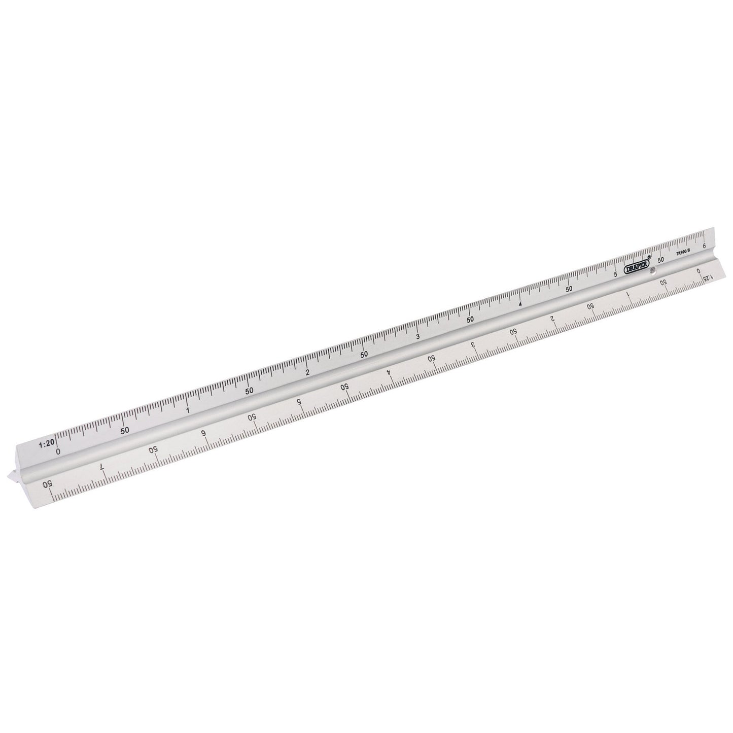 Aluminium Triangle Scale Rule, 300mm