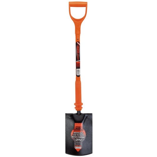 Draper Expert Fully Insulated Contractors Digging Spade Length 1030mm 17694
