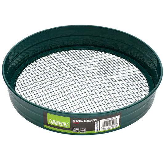 Draper Garden Soil Sieve 365mm Diameter With a 12 x 7mm Mesh 17998