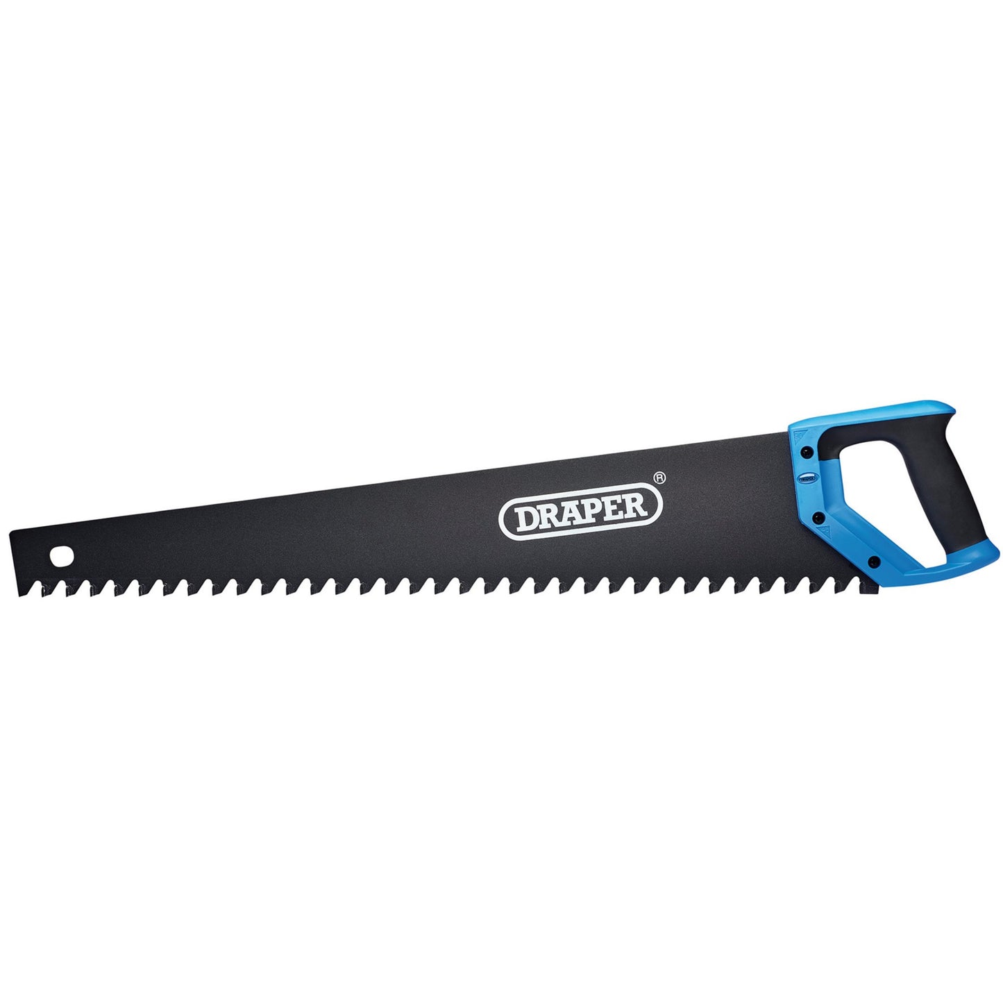 Draper Concrete Block Stone Saw 650MM 1.4tpi Carbon Steel Blade Soft Grip 18111