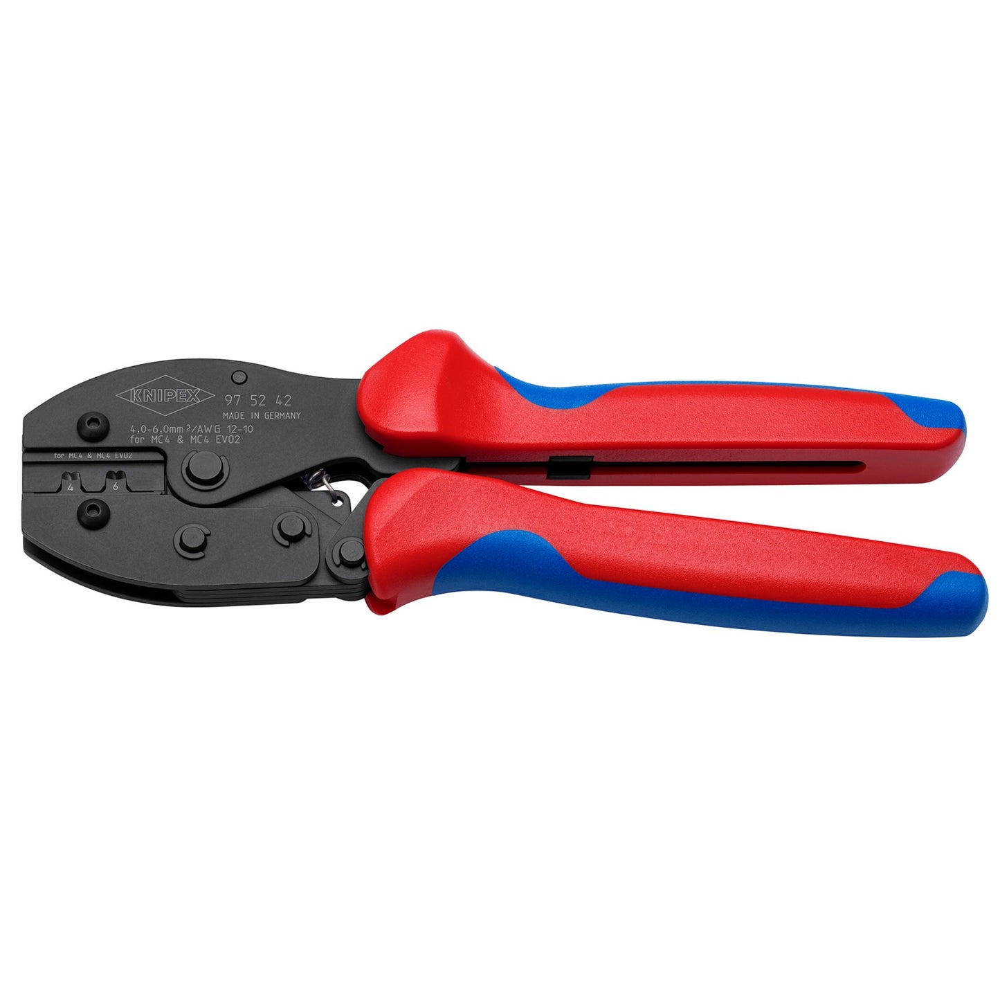 KNIPEX PreciForce PV Systems Crimping pliers For MC4/MC4 EVO 220mm 97 52 42 SB
