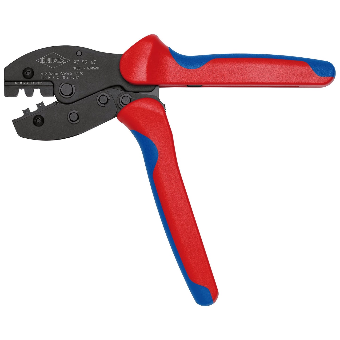 KNIPEX PreciForce PV Systems Crimping pliers For MC4/MC4 EVO 220mm 97 52 42 SB
