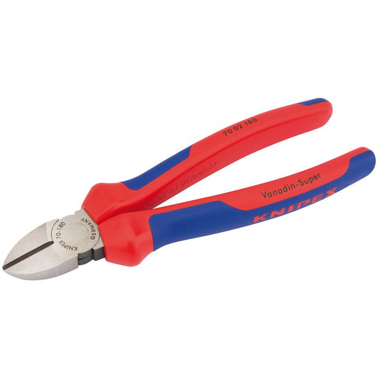 Knipex 70 02 180 Diagonal Side Cutter, 180mm