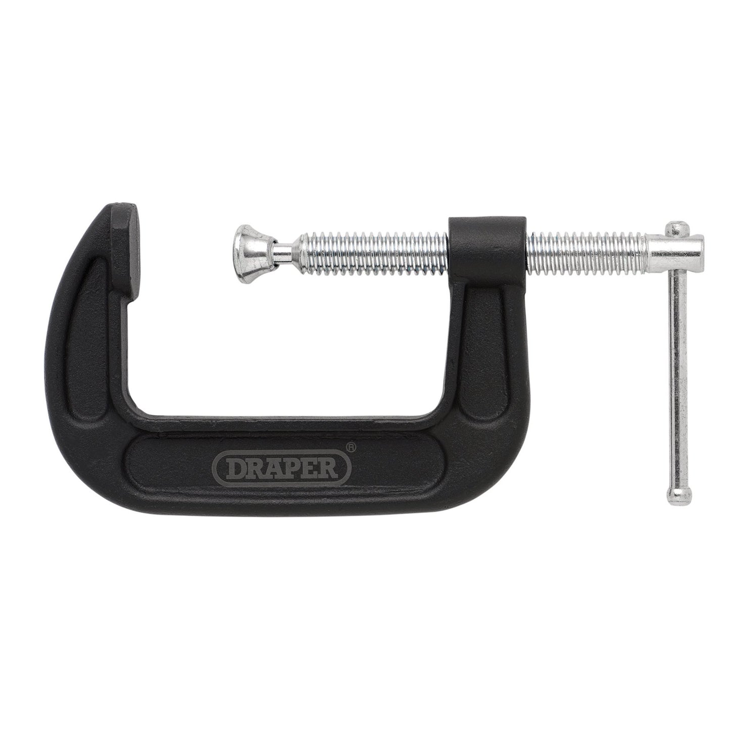 Draper Heavy Duty Cast Iron G-Clamp 76mm With Swivel Shoe 18962
