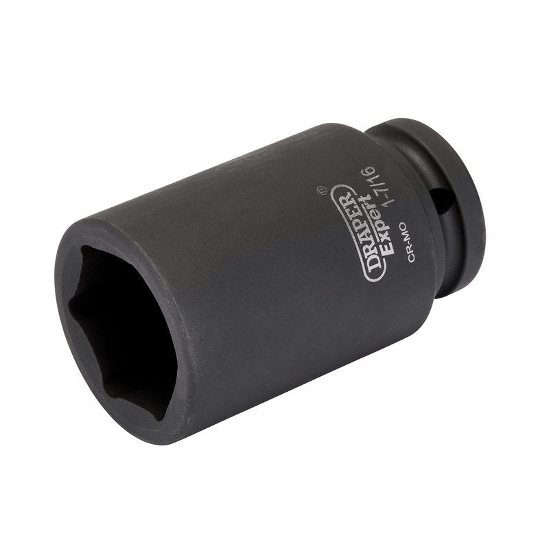 Draper Expert 1.7/16" 3/4"D Imperial Deep Impact Socket 6 Point 18998