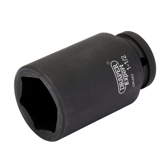 Draper Expert 1.1/2" 3/4"D Imperial Deep Impact Socket 6 Point 19000