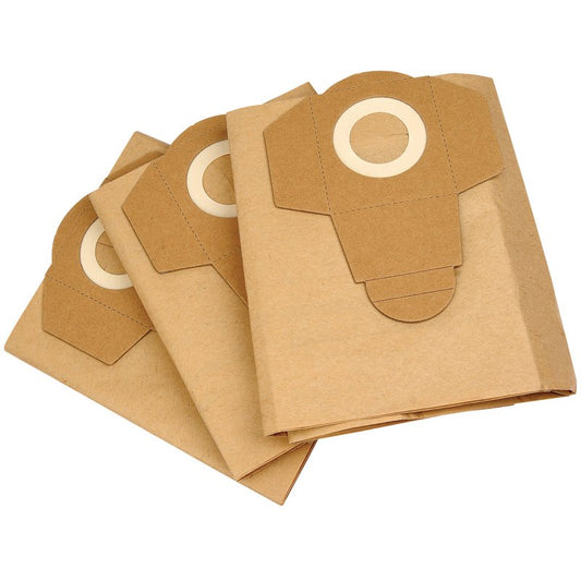 Draper Dust Bags for WDV15A Pack of 3 For Vacuum Cleaner 19102