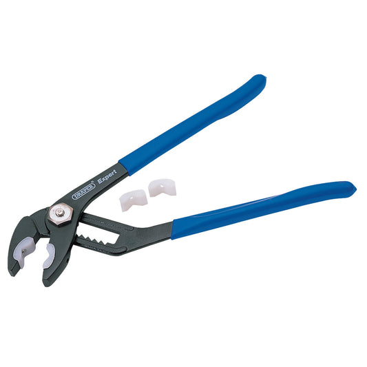 Draper 245mm Waterpump Plier with Soft Jaws Cushion Grip Handles 19207