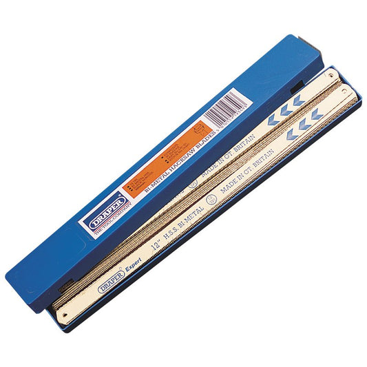 Draper Bi-Metal Hacksaw Blades 300mm 18tpi Box of 50 Saw Edge HSS 19349