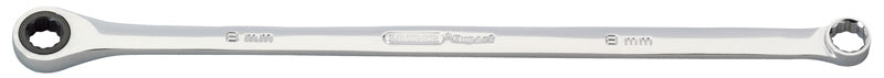 Draper Extra Long 8mm Hi-Torq® Metric Long Pattern Ratcheting Ring Spanners
