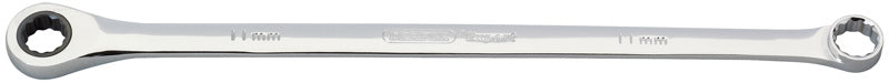 Expert Draper Extra Long 11mm Hi-Torq® Metric Long Pattern Ratcheting Ring Spanners