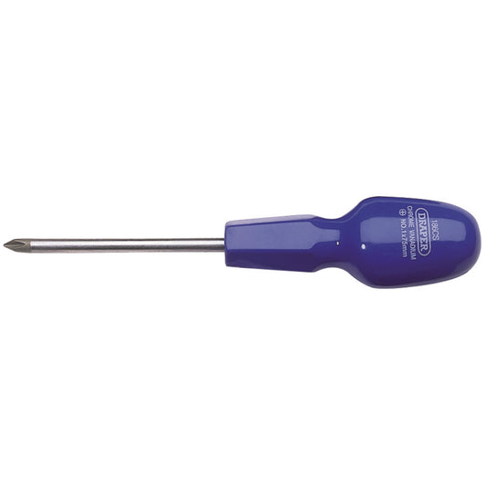 Draper Cross Slot Cabinet Pattern Screwdriver No.1 x 75mm Oval Handle 19504