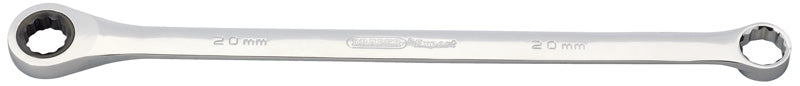 Expert Draper Extra Long 20mm Hi-Torq® Metric Long Pattern Ratcheting Ring Spanners