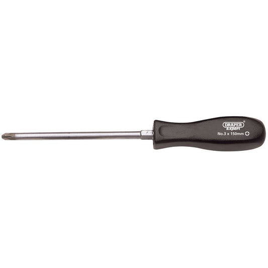 Draper Pozi Mechanic's Screwdriver No.3 x 150mm SVCM steel blade 19538