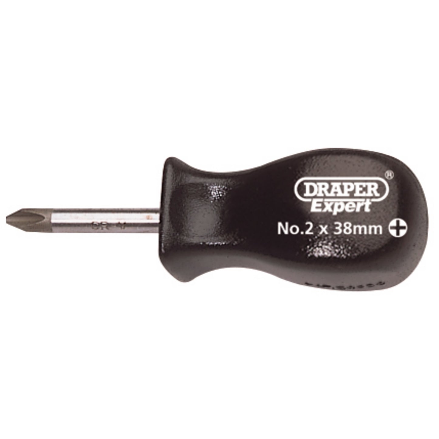 Draper Cross Slot Mechanic's Stubby Screwdriver No.2 x 38mm 19541