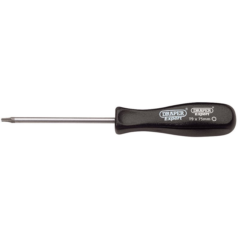 Draper Torx Star Mechanic's Screwdriver T9 x 75mm 19553