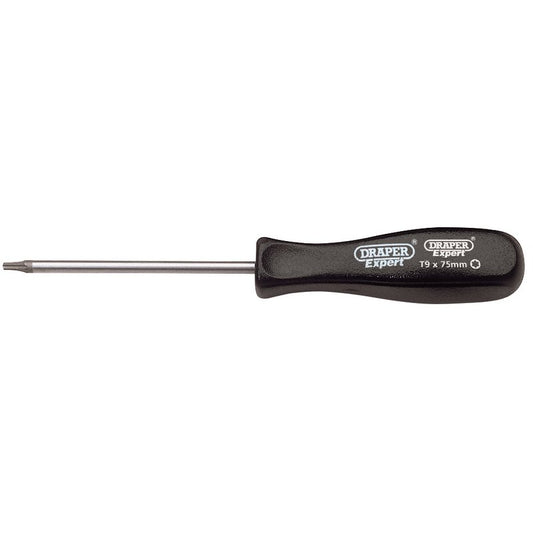 Draper Torx Star Mechanic's Screwdriver T9 x 75mm 19553