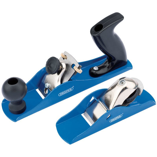 Draper Combined Plane Set 2 Piece Block Plane & Hobbyist Smoothing Plane 19702