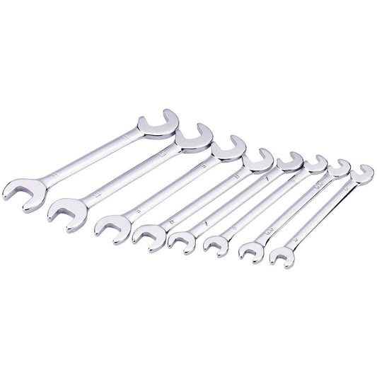 Draper Metric Ignition Mini Spanner Set 8 Piece Offset Jaws 5 to 11mm 19754