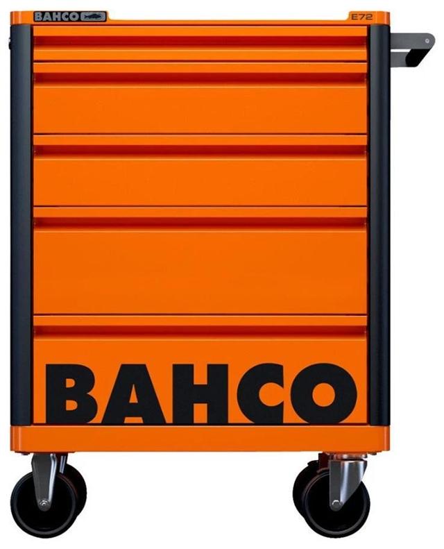 Bahco 5 Drawer Tool Trolley Orange E72 Workshop Cabinet Storage HUB 26in 1472K5