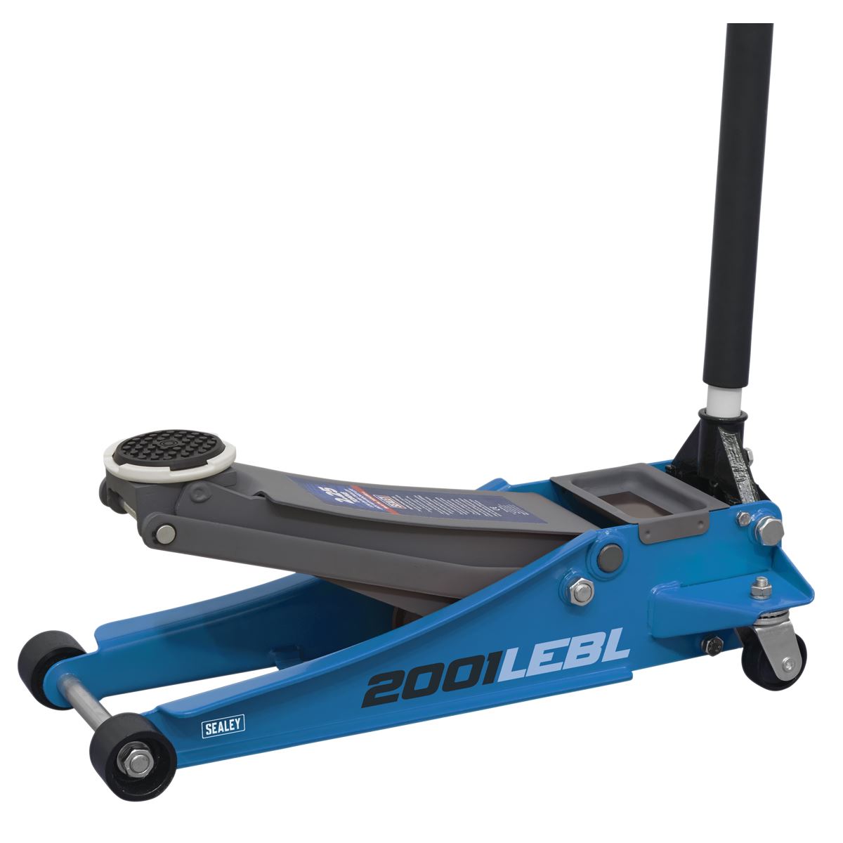 Sealey Trolley Jack 2.25 Tonne Low Profile Rocket Lift Blue 2001LEBL
