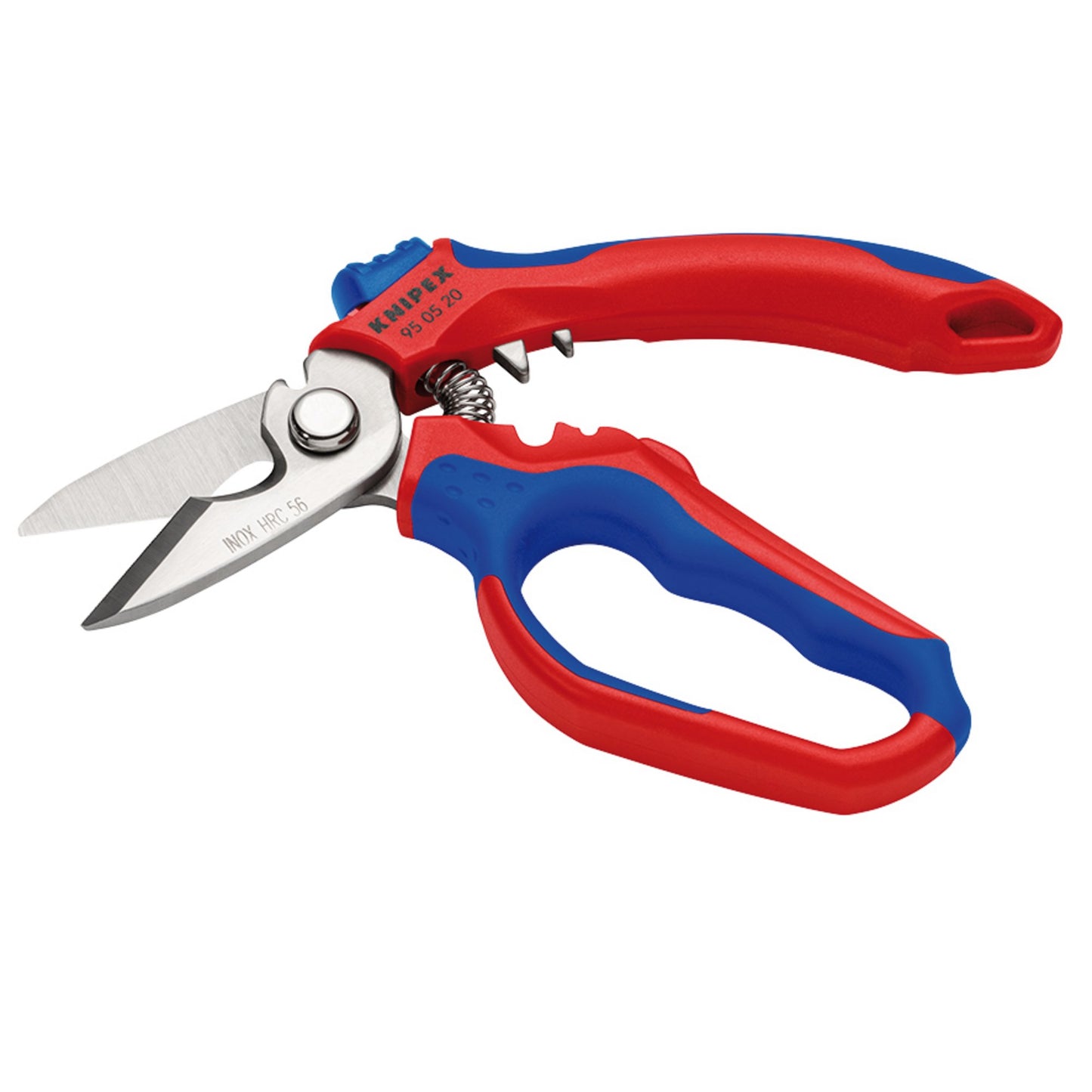 KNIPEX Angled Electricians Wire Shears Crimper 160mm Long Capacity 6.0mm² 20290