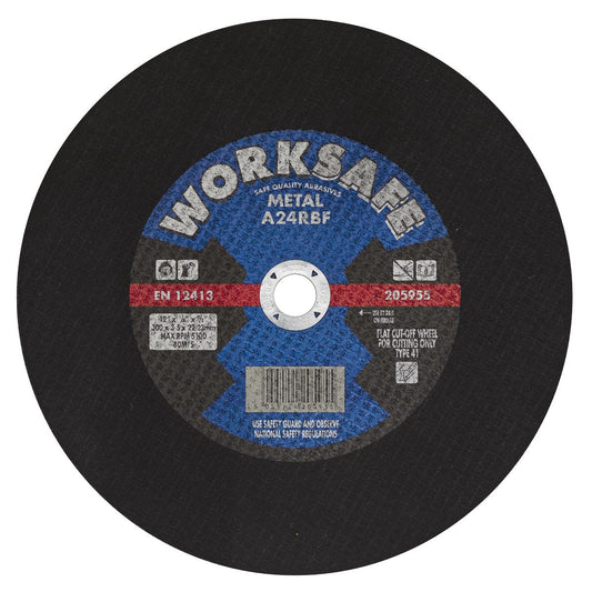 Sealey Cutting Disc Flat Metal �300 x 3.2 x 22mm 205955
