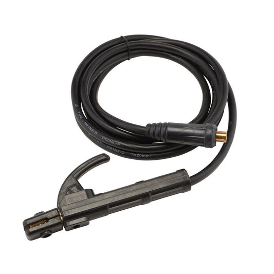 Draper MMA Welding Electrode Holder with 30/50 Dinse-type Plug 3m 200A 20925