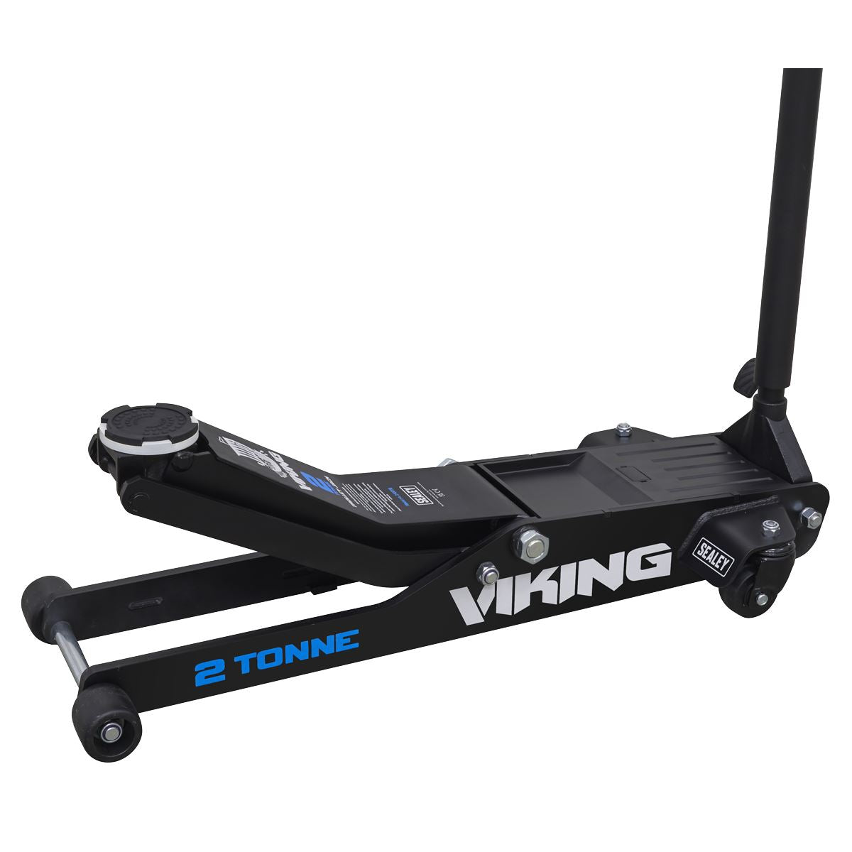 Sealey Viking Low Profile Professional Long Reach Trolley Jack 2 Tonne with Rocket Lift 2100TB