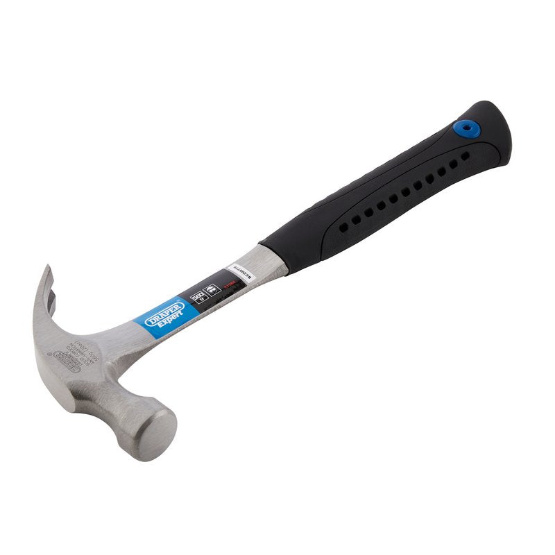 Draper Expert Solid Forged Claw Hammer 560g 20oz PP/TPR For Anti Vibration 21284