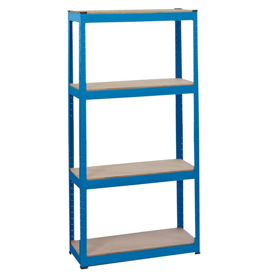 Draper Steel Shelving Unit 4 Shelves L760 x W300 x H1520mm 21658
