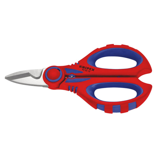 KNIPEX Electricians Shears 160mm Wire Shears Crimper Capacity 6.0mm² 21816