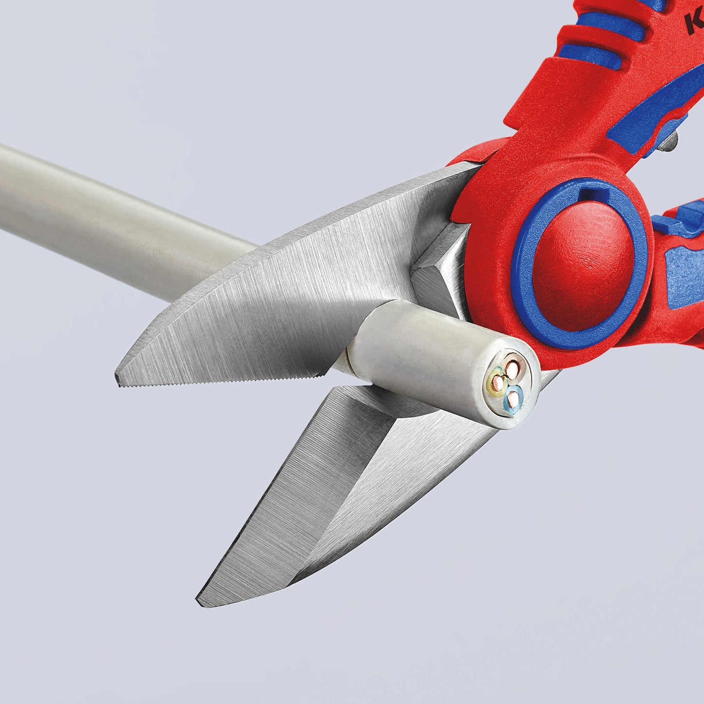 KNIPEX Electricians Shears 160mm Wire Shears Crimper Capacity 6.0mm² 21816