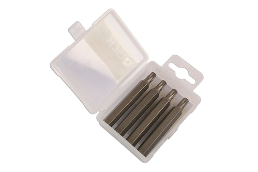 Laser Tools Long Star Bits T40 4pc 2223