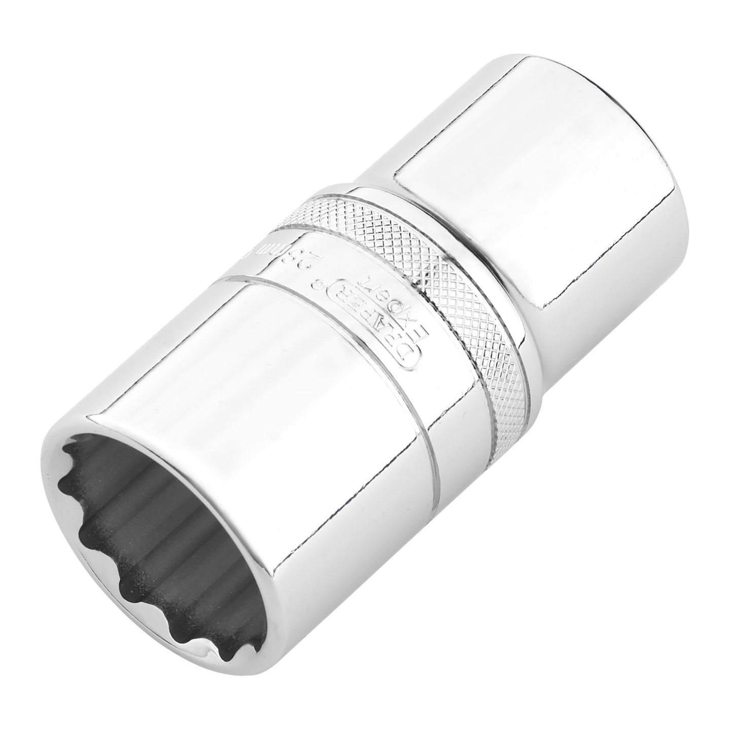 Draper Expert HI-TORQ® 12-Point Metric Deep Socket, 1/2" Sq. Dr., 28mm