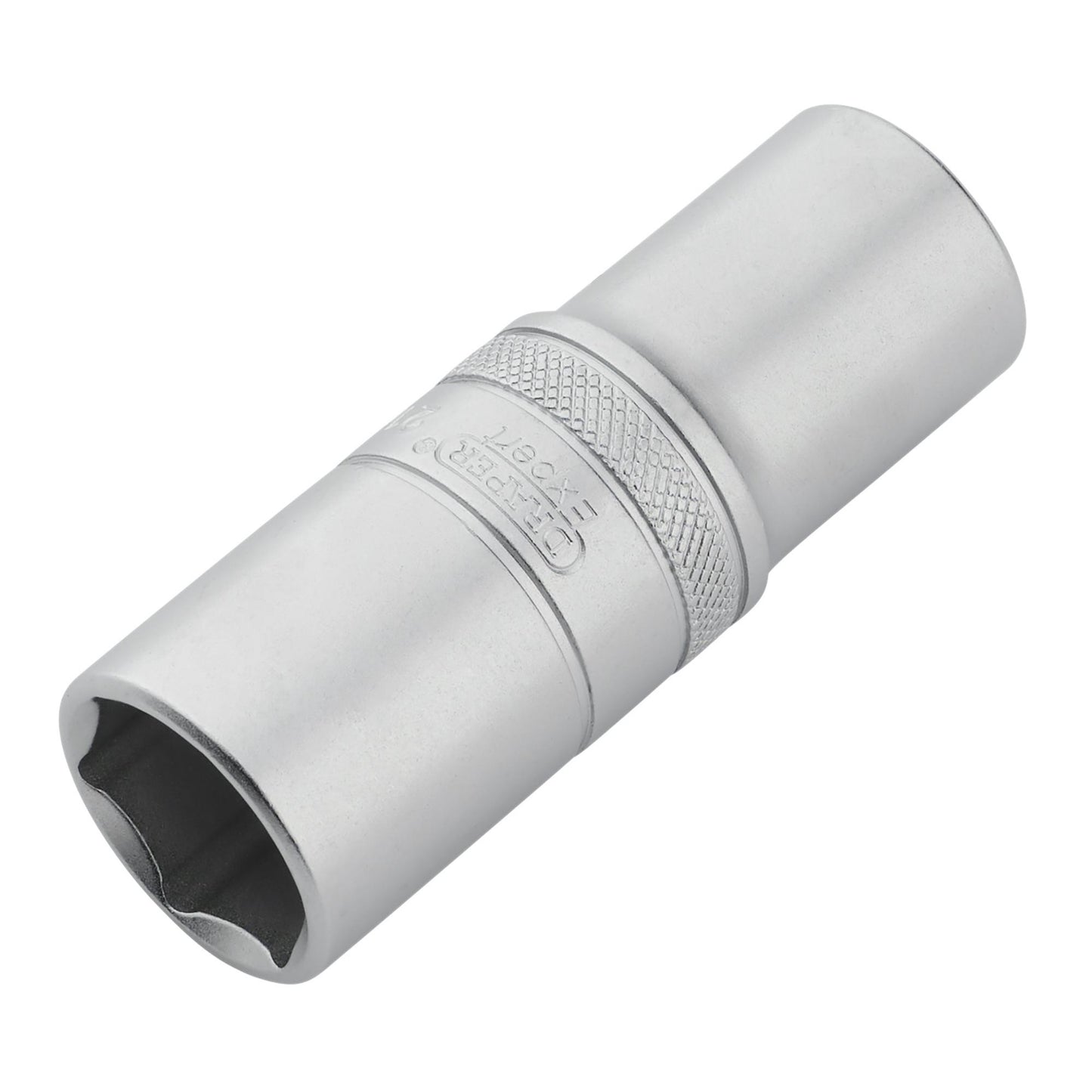 Draper Expert HI-TORQ® 6-Point Metric Deep Socket, 1/2" Sq. Dr., 21mm