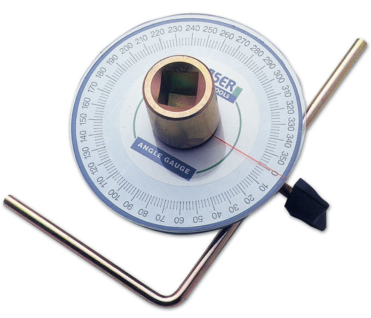 Laser Tools Torque Angle Gauge 85mm 1/2"D 2245